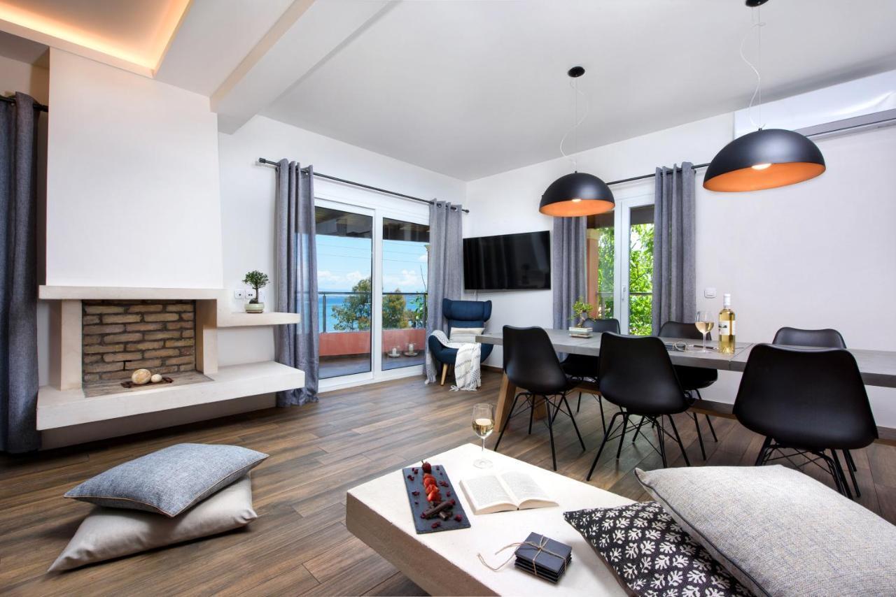 Corfu Seaview Maisonette - Sopra Il Mare Petrití Buitenkant foto